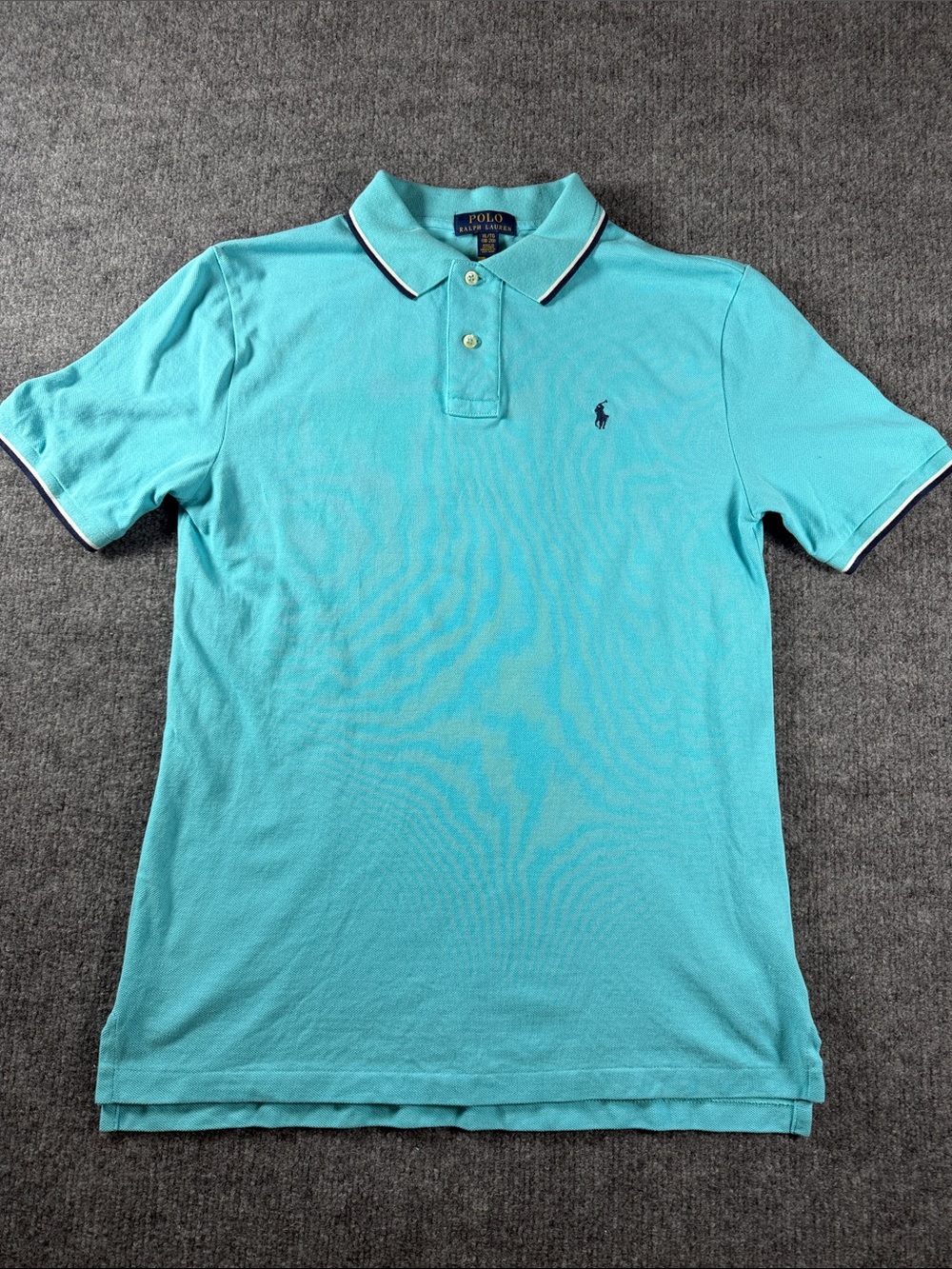 Polo by Ralph Lauren Men’s Aqua Polo Shirt